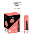 IGET King Disposable Vape 2600 Puffs One Time